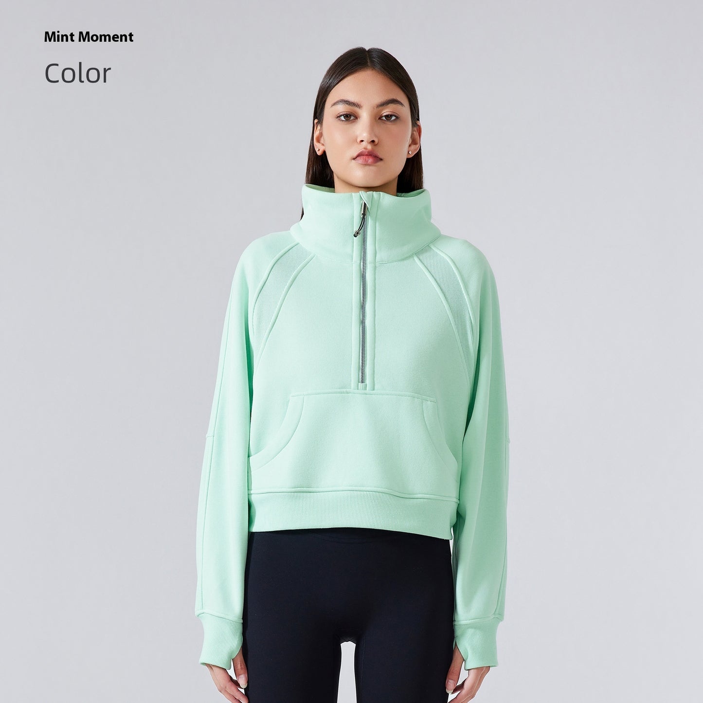 Outer Wear Thermal Fleece Thickening Exercise Sweater